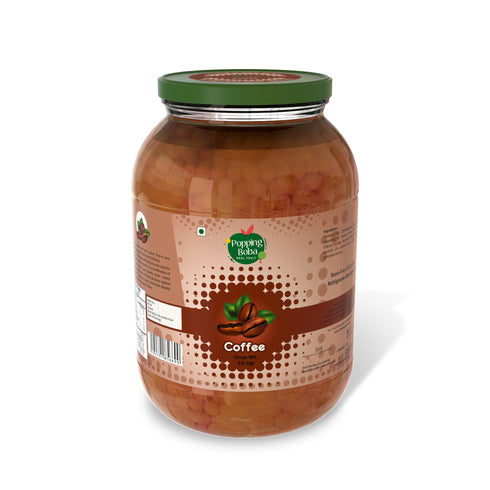 The Tea Planet Popping Boba - Coffee