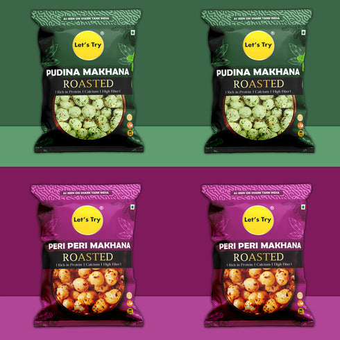 Let's Try Healthy Makhana Combo