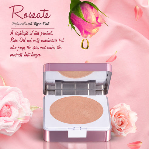 Coloressence Roseate Pro Sheen Chrome Pressed Powder 10g