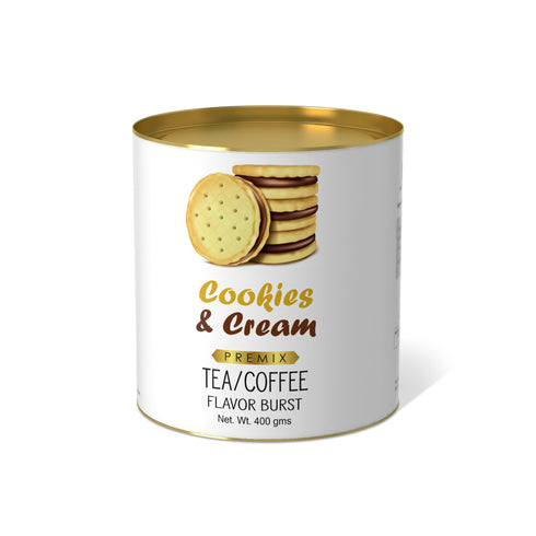 The Tea Planet Cookies & Cream Flavor Burst