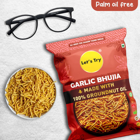 Let's Try Garlic Bhujia