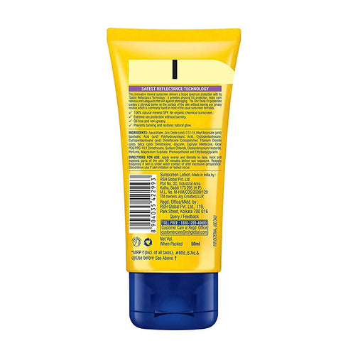 Joy Revivify Hello Sun Mineral Sunscreen SPF 50 PA++++