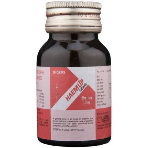 Cadila Pharma Haem UPgems Soft gelatin Capsules