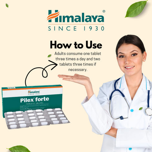 Himalaya Pilex Forte Tablets