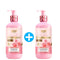 WOW Skin Science Himalayan Rose Hair Shampoo & Conditioner for Dry Damaged Hair