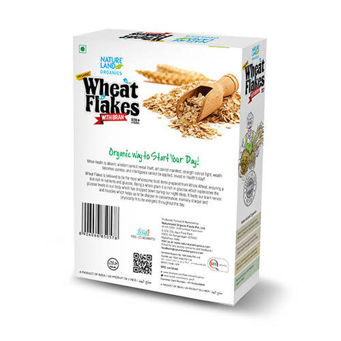 Nature Land Organics Wheat Flakes