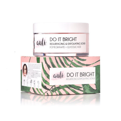 Auli Do It Bright Aha 5% Exfoliating Face Scrub 50g