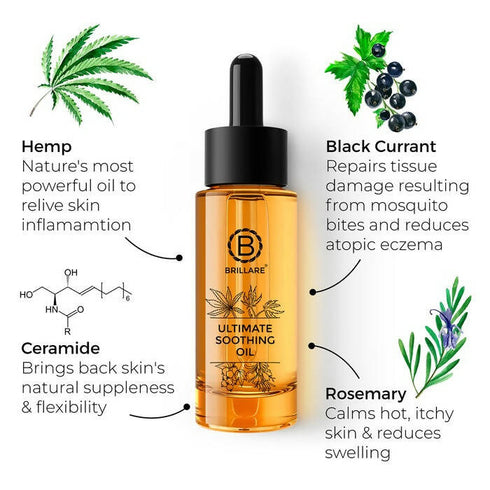 Brillare Ultimate Soothing Oil For Dry And Sensitive Skin