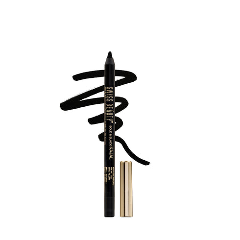 Swiss Beauty Kajal Bold Black Kajal 1.2g