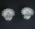 Pure Silver Flower Shaped Diya 42 grams Pair