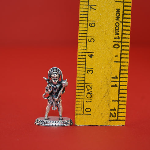 Pure Silver Antique Hanuman Idol 7.55g