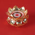 Pure Silver Lotus Stand Gold Plated 42 grams