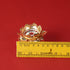 Pure Silver Lotus Stand Gold Plated 40g