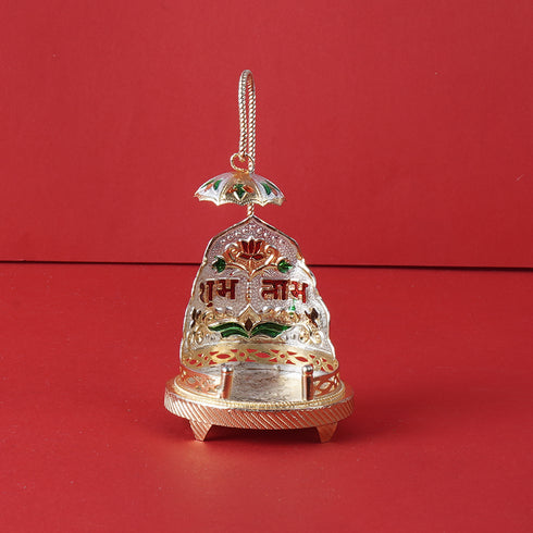 Pure Silver Peacock Design Simhaasanan Set 38 grams