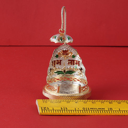 Pure Silver Peacock Design Simhaasanan Set 38 grams