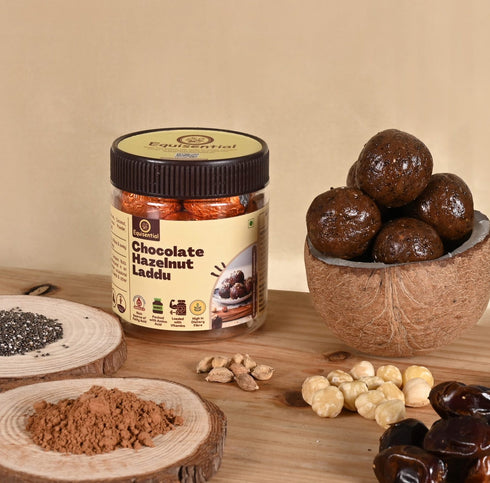 Equisential Chocolate Hazelnut Laddu