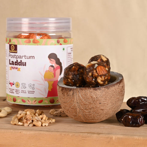 Equisential Post Natal Diet 6 Must have Laddu Pack