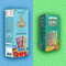 Skippi Ice Pops Aha Freedom | All Desi Box | Green tropical Box