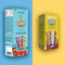 Skippi Ice Pops Aha Freedom | All Desi Box | Yellow tropical Box