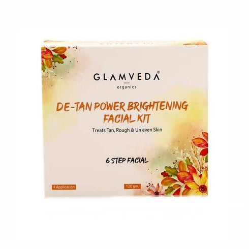 Glamveda De - Tan Power Brightening Facial Kit