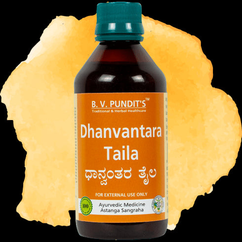 B V Pundit's Dhanvantara Taila
