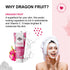 the beauty co Dragon Fruit Face Wash With Niacinamide and Hyaluronic Acid