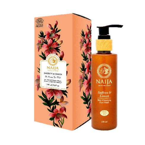 Naija Saffron and Lemon Skin Whitening Face Wash
