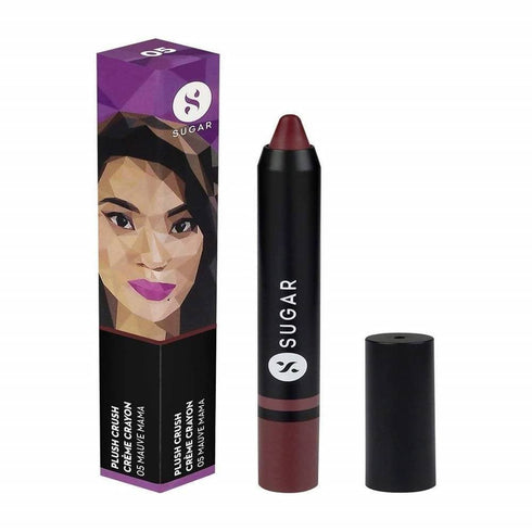 Sugar Plush Crush Creme Crayon Mauve Mama | Warm rose mauve