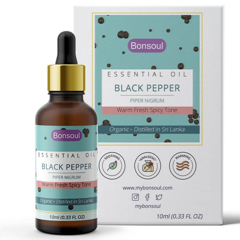 Bonsoul Black Pepper Essential Oil