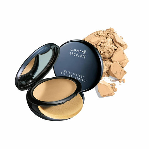 Lakme Absolute White Intense Wet & Dry Compact | Rose Fair