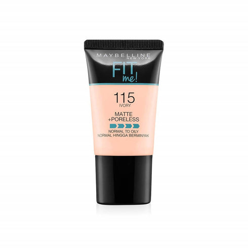 Maybelline Matte + Poreless Liquid Foundation -115 Ivory