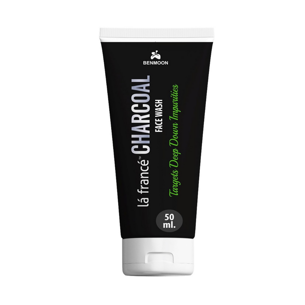 Benmoon Ayurveda La France Charcoal Face Wash PUSHMYCART