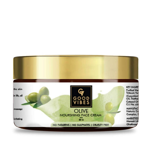 Good Vibes Nourishing Olive Face Cream 50g