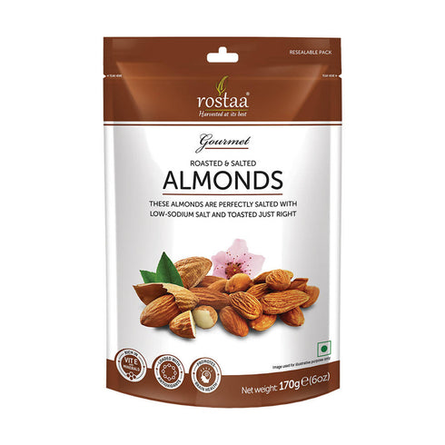 Rostaa Roasted and Salted Almonds