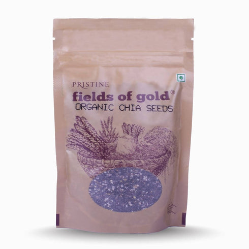 Pristine Fields of Gold | Organic Chia Seeds