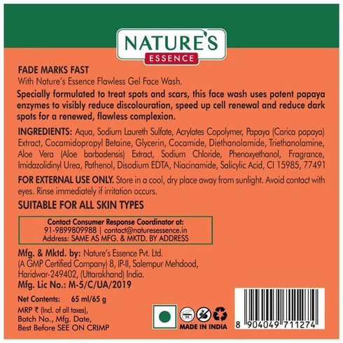 Nature's Essence Flawless Gel Face Wash