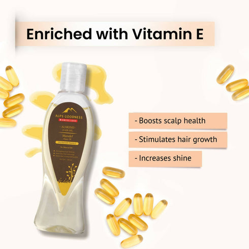 Alps Goodness Almond Hair Oil