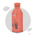 Mitticool Clay Water Bottle Warli Cart Design 400 ml