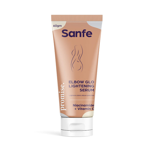 Sanfe Elbow Lightening & Glo Niacinimide , Vitamin C 100Gm