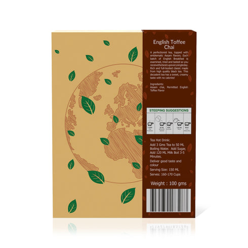 The Tea Planet English Toffee Flavored CTC Tea