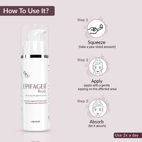 Fixderma Skincare Epifager Regale | Hyper Pigmentation And Melasma Treatment
