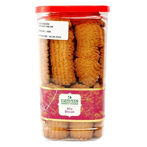 Evergreen Sweets Atta Biscuit