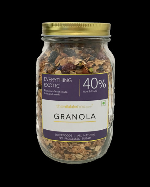 The Nibble Box Everything Exotic Granola