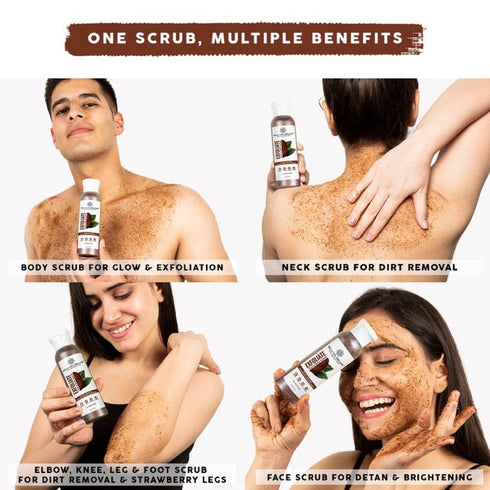 Bella Vita Organic Exfoliate Face And Body Scrub Grit 75g