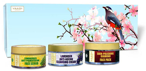 Vaadi Herbals Exotic Radiance Skin Care Herbal Gift Set