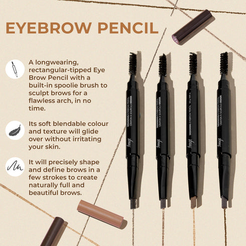 The Face Shop Fmgt Designing Eyebrow Pencil 03 Brown