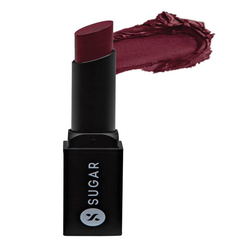 Sugar Never Say Dry Creme Lipstick Berry Maguire | Deep Berry Red