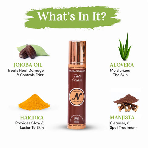 Herb Cience Collagen Treatment Kit Face Wash 250ml and Face Cream 50ml