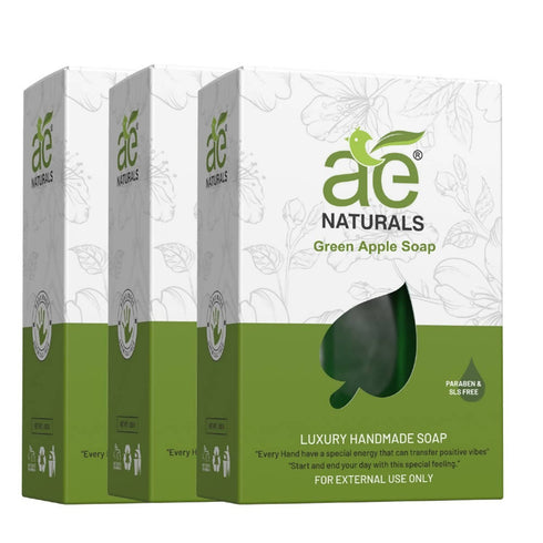 Ae Naturals Handmade Green Apple Soap 100g