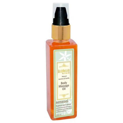 Bodyherbals Sensual Jasmine & Vanilla Body Massage Oil